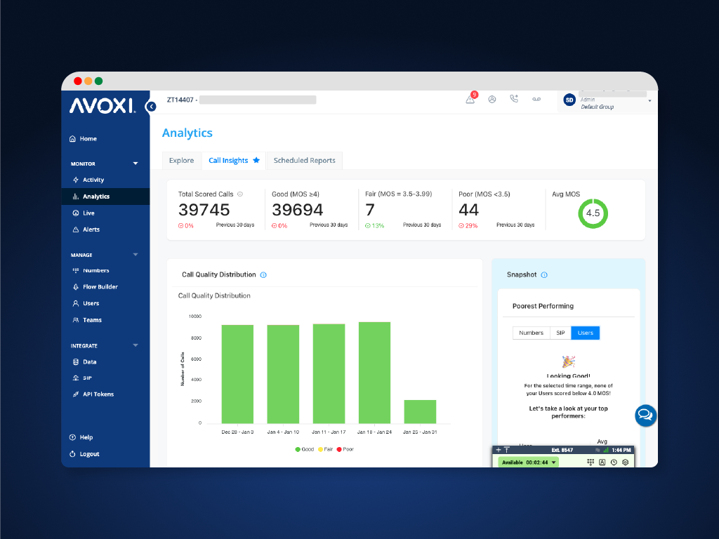 AVOXI screenshot 1